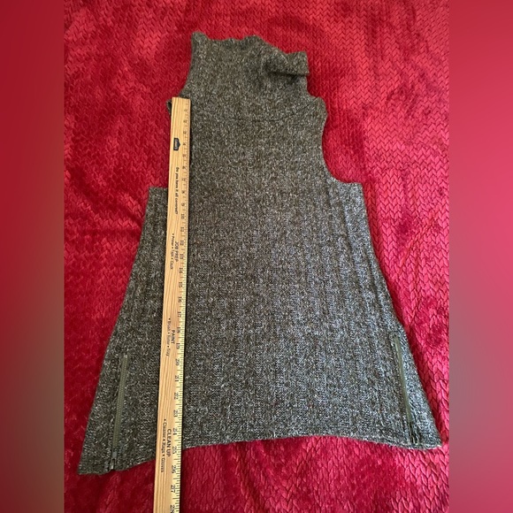 Altar'd State Striped Knit sweater sleeveless turtleneck, S - Picture 5 of 11